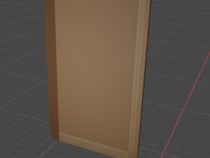 mirror low cuality Model 3D