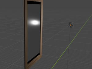 mirror low cuality Model 3D