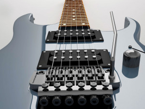 ibanez rgseries guitar Modèle 3D