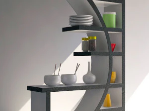 mobile credenza Modello 3D