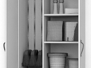 cabinet laundry cleaning supplies Modelo 3D