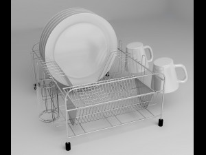 dish drainer Modelo 3D