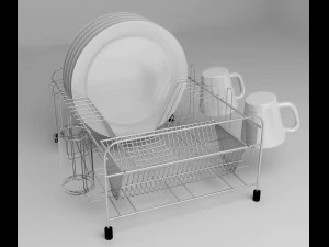 pengering piring Model 3D