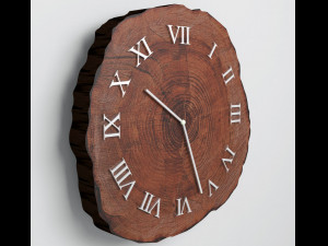 rustic clock 3Dモデル