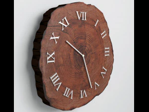 reloj rustico Modelo 3D