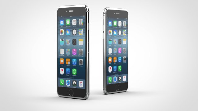 iphone 6s 3D Model .c4d .max .obj .3ds .fbx .stl .blend 