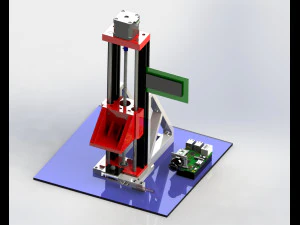 material durability meter 3D Model