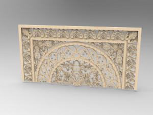 headboard Model 3D