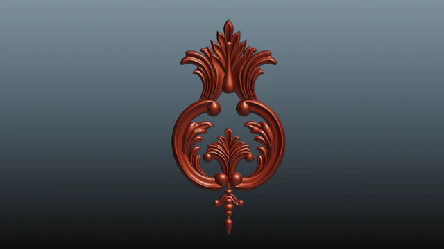 moldura Modelo 3D .c4d .max .obj .3ds .fbx .stl .blend
