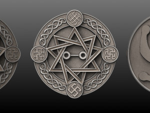 the slavic amulet 3D Принт Модель