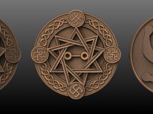 the slavic amulet 3D Принт Модель