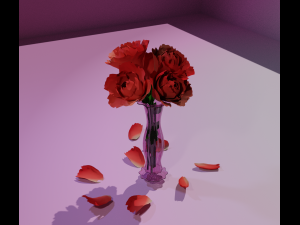rose 3D 模型