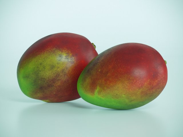 mango Model 3D .c4d .max .obj .3ds .fbx .stl .blend 