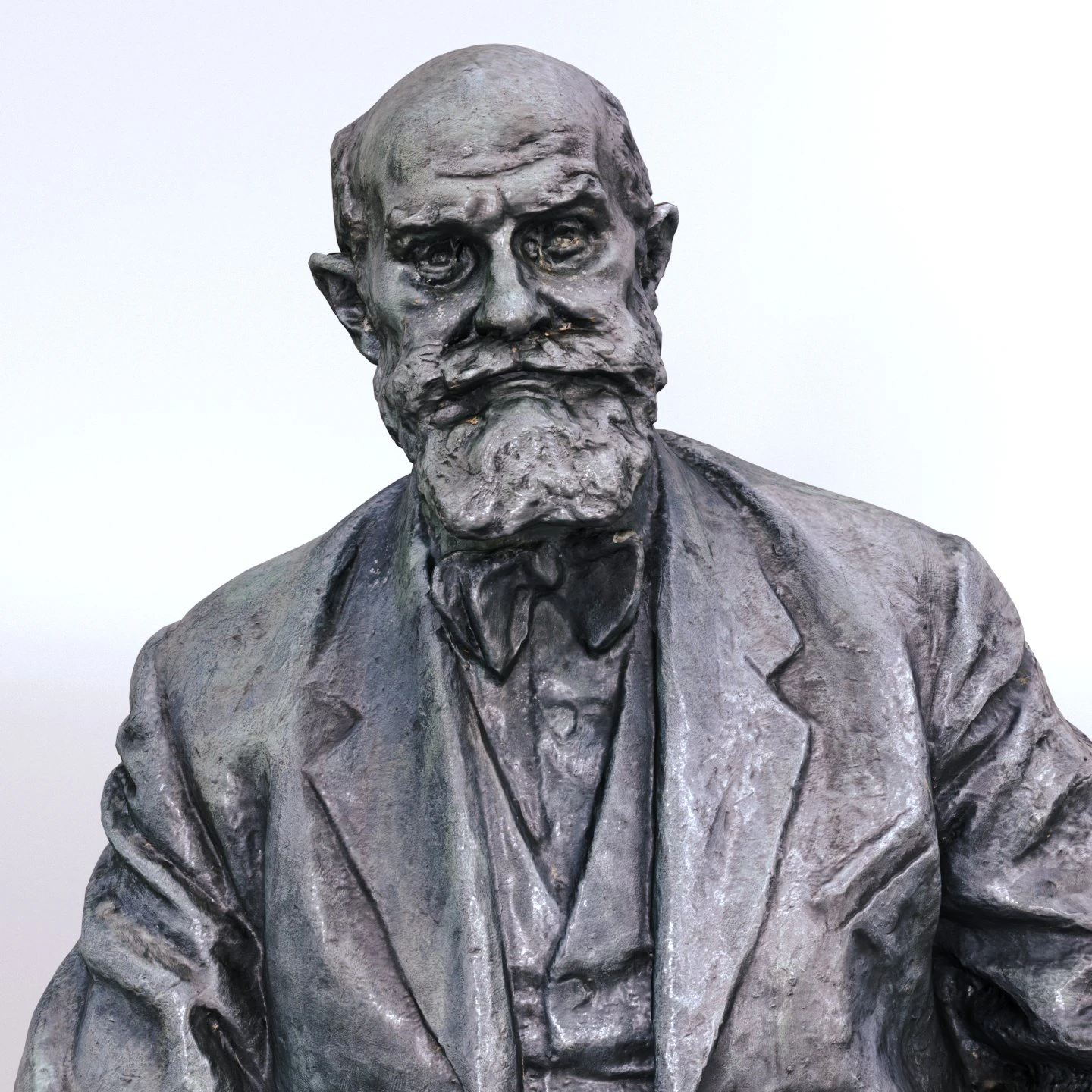 pavlov monument 3D Model .c4d .max .obj .3ds .fbx .stl .blend 