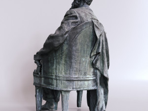 pavlov monument 3D 모델