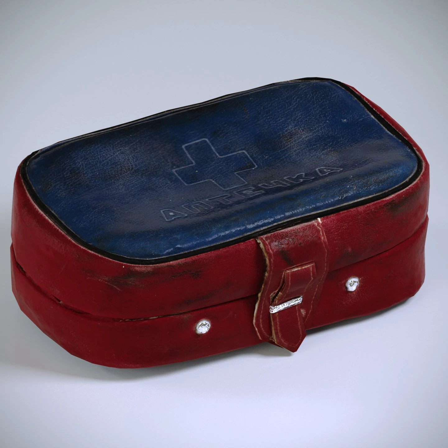 soviet first aid kit 3D Model .c4d .max .obj .3ds .fbx .stl .blend 