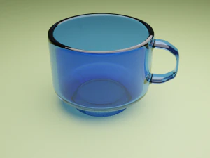 Glasw&uuml;rfel 3D Modell