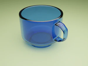 Glasw&uuml;rfel 3D Modell