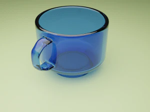 Glasw&uuml;rfel 3D Modell