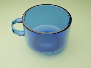 Glasw&uuml;rfel 3D Modell