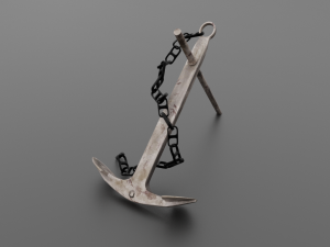 ship anchor 3d 3D Models