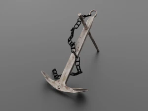 &acirc;ncora de navio 3d Modelo 3D