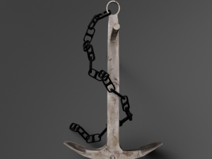 ship anchor 3d 3D Model