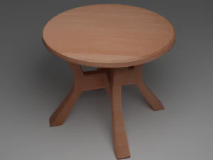 mini chair 3d for unreal engine 4 low-poly 3D Model