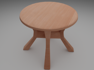 mini chair 3d for unreal engine 4 low-poly 3D 模型