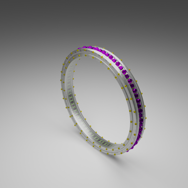 diamond engagement ring 3d 3D Model .c4d .max .obj .3ds .fbx .stl .blend 