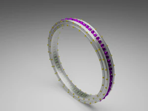 diamond engagement ring 3d 3D Model