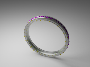 diamond engagement ring 3d 3D Model