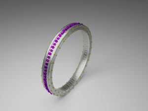 diamond engagement ring 3d 3D Model