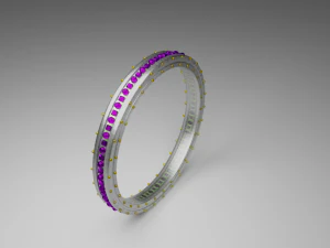 diamond engagement ring 3d 3D Model