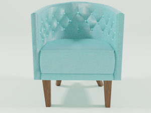 2021 style armchair Model 3D