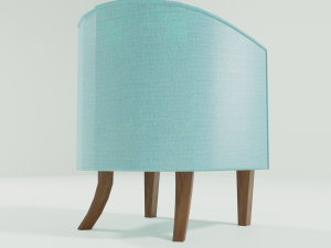 2021 style armchair Model 3D