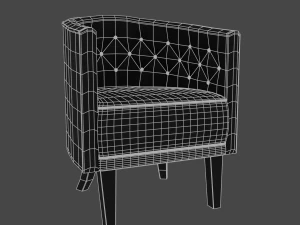 2021 style armchair 3D Model