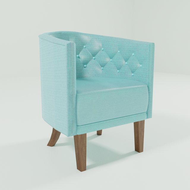 2021 style armchair Model 3D .c4d .max .obj .3ds .fbx .stl .blend