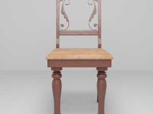 dining chair optimized unreal engine 4 3Dモデル