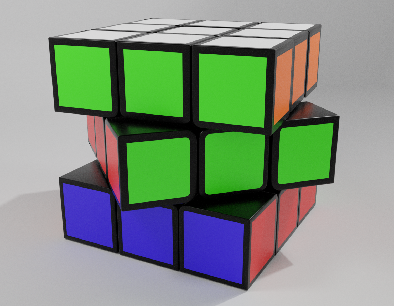 Rubiks cube 3x3x3 - - 3D Warehouse