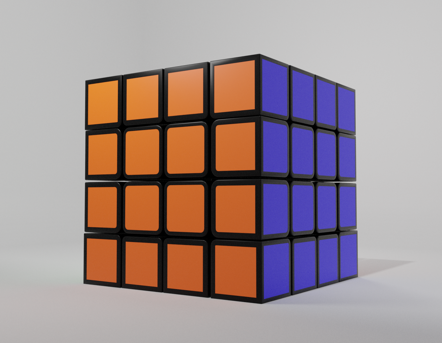 Cubo Rubik 4x4 - Download Free 3D model by atukeproductions