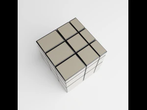 mirror rubiks cube 3D Model