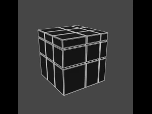 mirror rubiks cube 3D Model