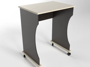 computer desk collection 6 models 3D Model