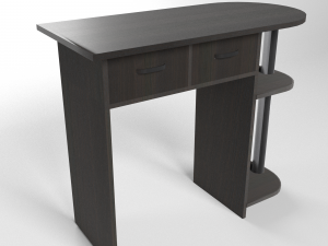 computer desk collection 6 models 3D 모델