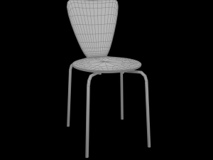 collection of chairs 8 models 3D Model