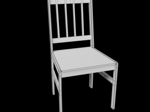 collection of chairs 8 models 3D Model