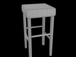 collection of chairs 8 models 3D Model