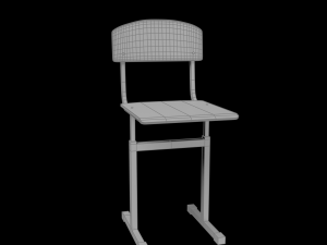 collection of chairs 8 models 3D Model