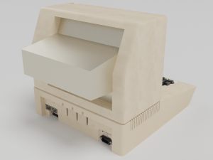 apple 2 computer rarity 3Dモデル